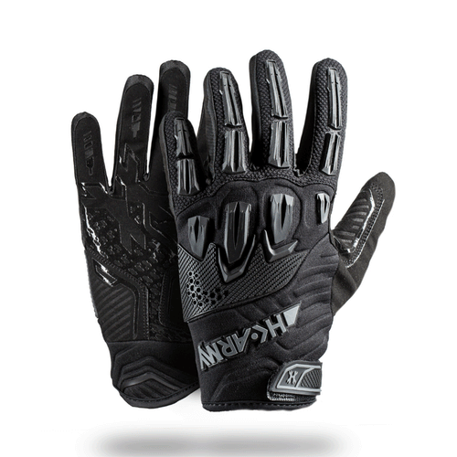 Hardline Armored Glove (Full Finger) - Blackout