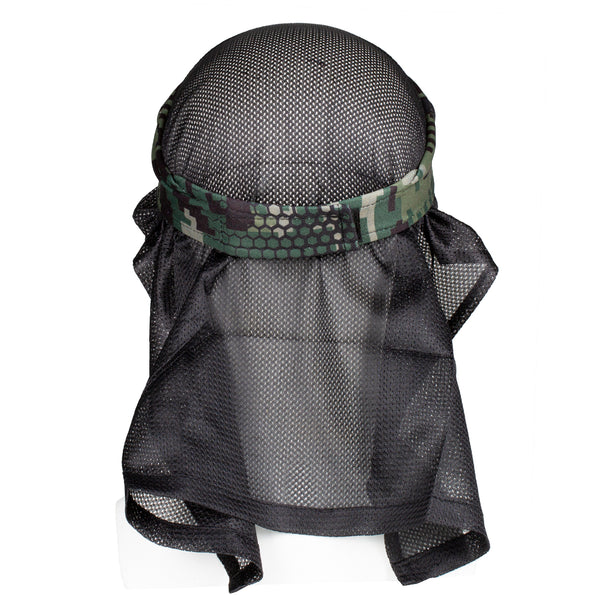 Cyber Cam Woodland - Headwrap