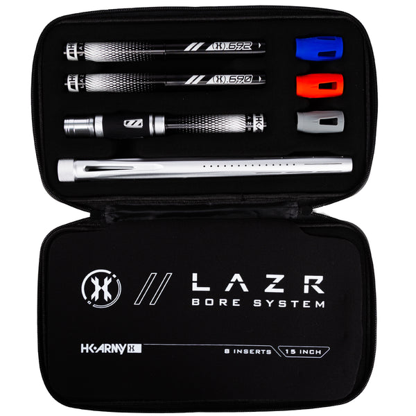 LAZR Barrel Kit - Dust Silver - Black Inserts - Cocker Threads