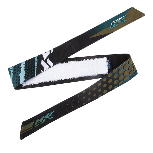Edge- Aqua/Gold - Headband