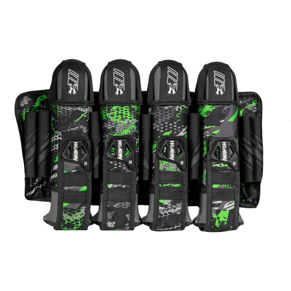 3Skull Harnais de paintball de luxe 4+1 avec 4 140e capsules - Noir 3Skull Harnais de paintball de luxe 4+1 avec 4 140e capsules - Noir