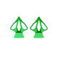 EVO Replacement Fin Set (2-Pack) - Neon Green