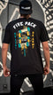 Five Pack - T-Shirt - Black