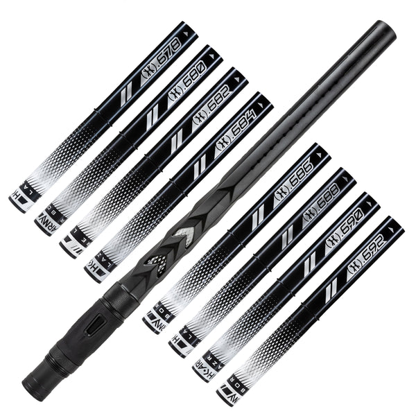 LAZR Elite Fossil Barrel Kit - 15" Dust Black - Black Inserts - Cocker Threads