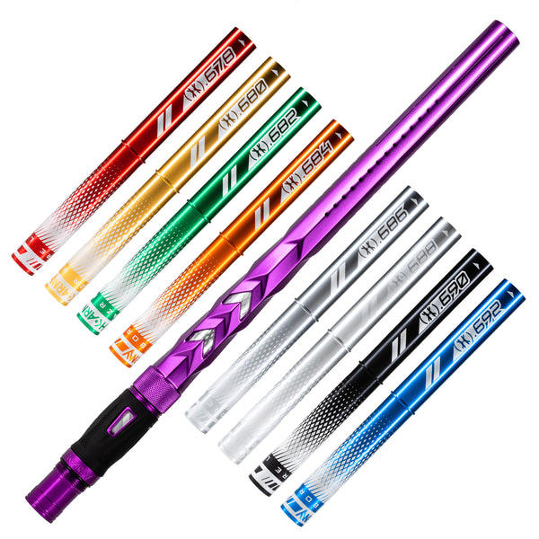 LAZR Elite Fossil Barrel Kit - 15" Dust Purple - Colored Inserts - Cocker Threads