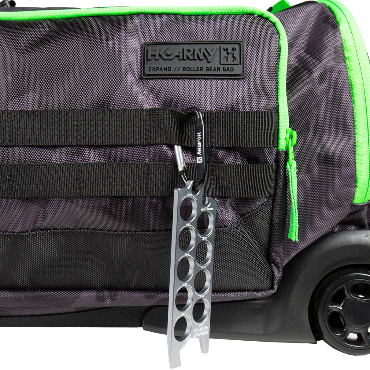 Expand 75L - Roller Gear Bag - Shroud Neon Green | HK Army
