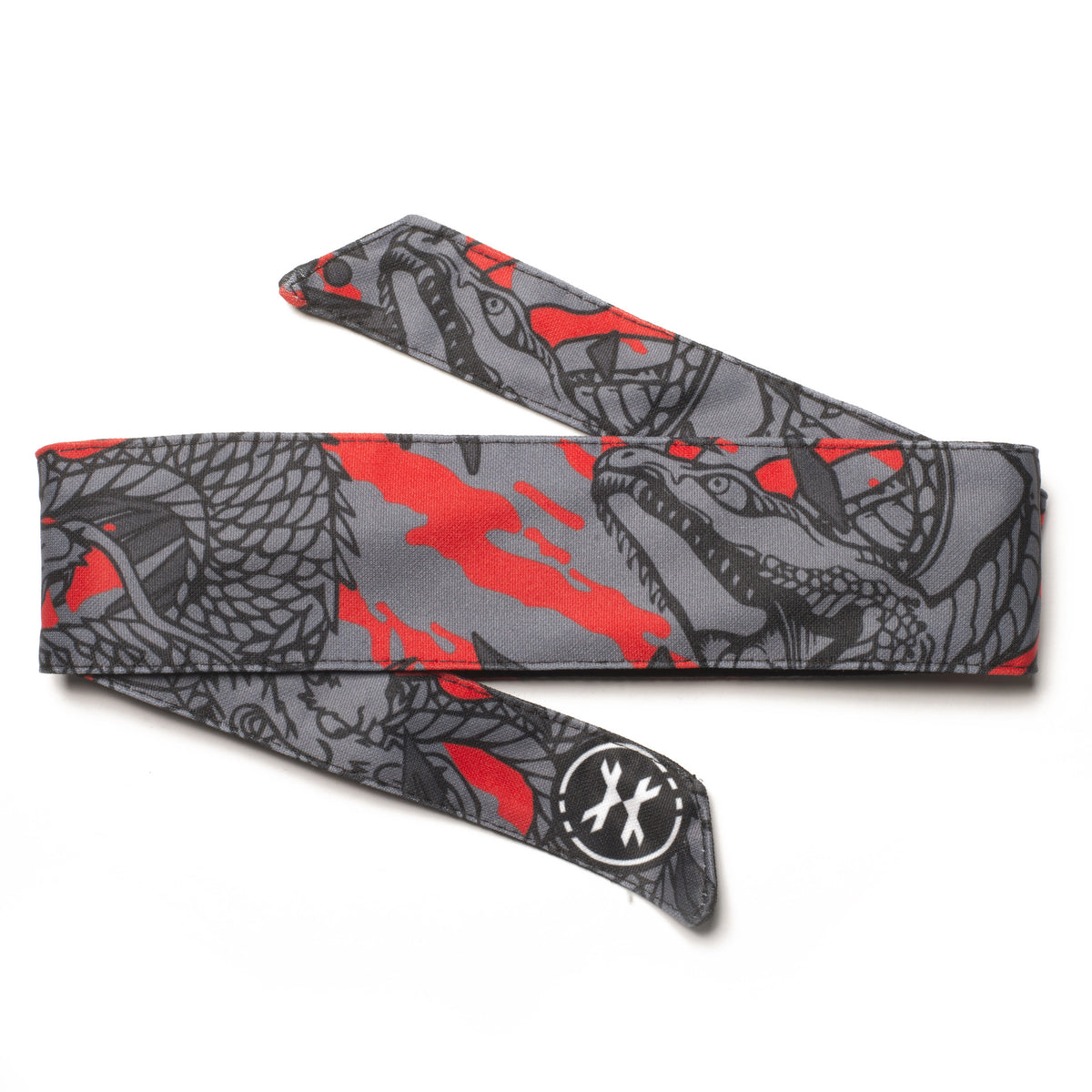 Bandana Monogramme Noir et Rouge Bandana Monogramme Noir et Rouge