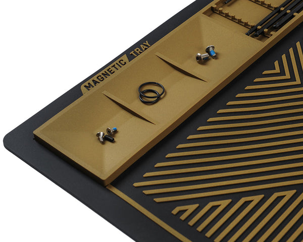 MagMat - Magnetic Tech Mat - Black/Gold