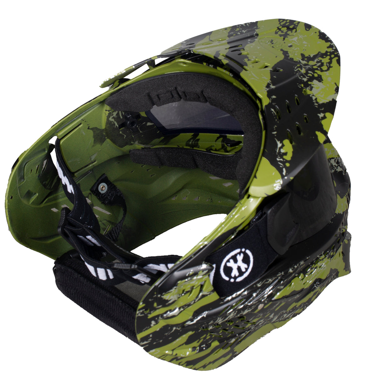 thumbnail image 2 of HK Army HSTL Paintball & Airsoft Goggle Mask – Anti-Fog Thermal Lens (Fracture Black/Olive/Smoke) 2 of 14