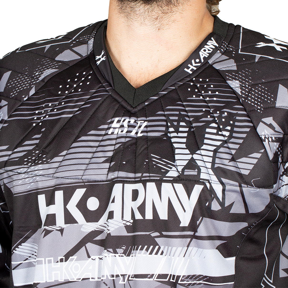 NEW HK Army Freeline Paintball Jersey - Infamous Black/Grey - Small