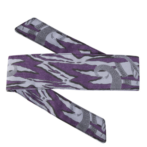 Snakes - Hostilewear Headband - Purple