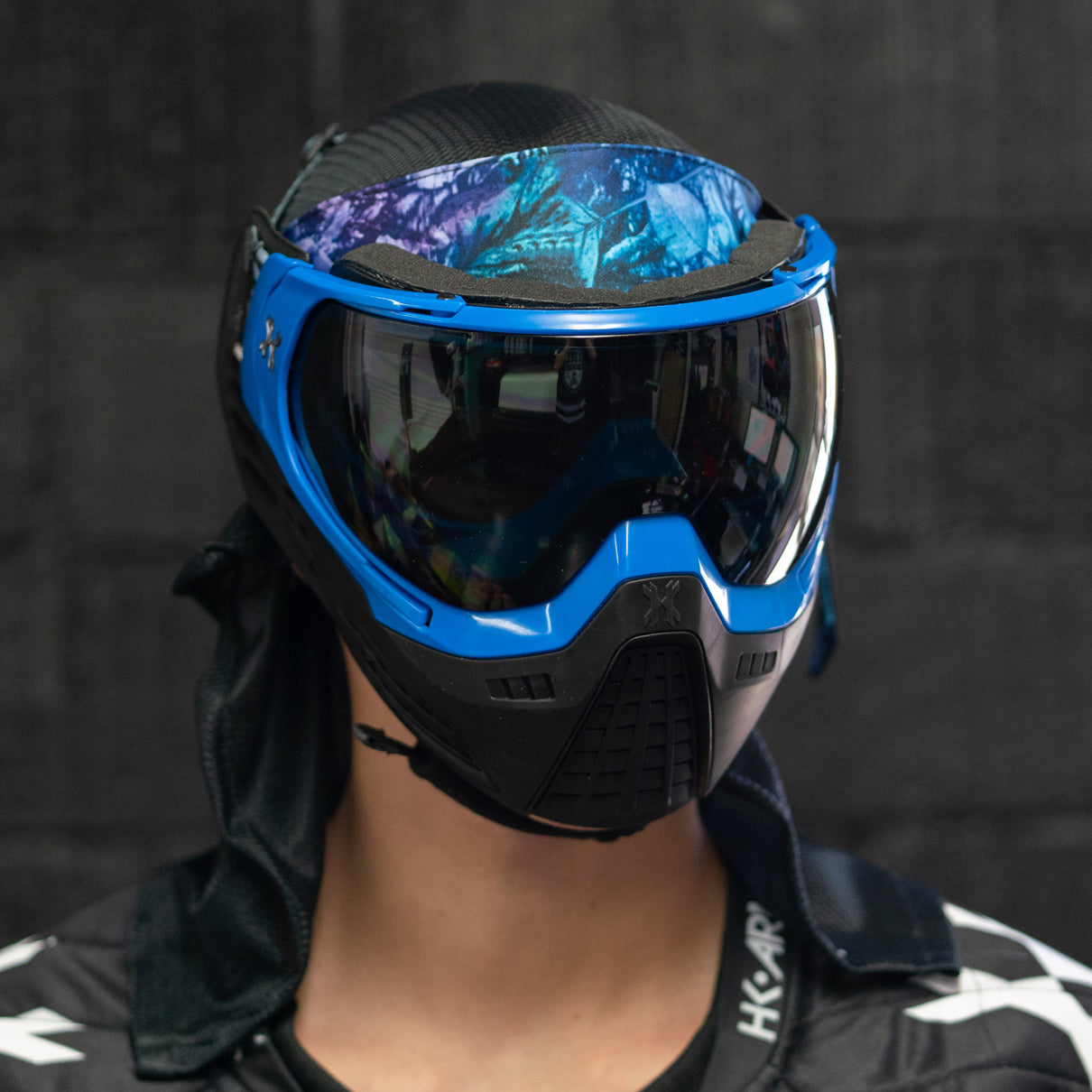 KLR Goggle Blackout Blue (Blue/Black) | HK Army