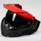 Universal Goggle Visor - Red - SLR/KLR/Skull