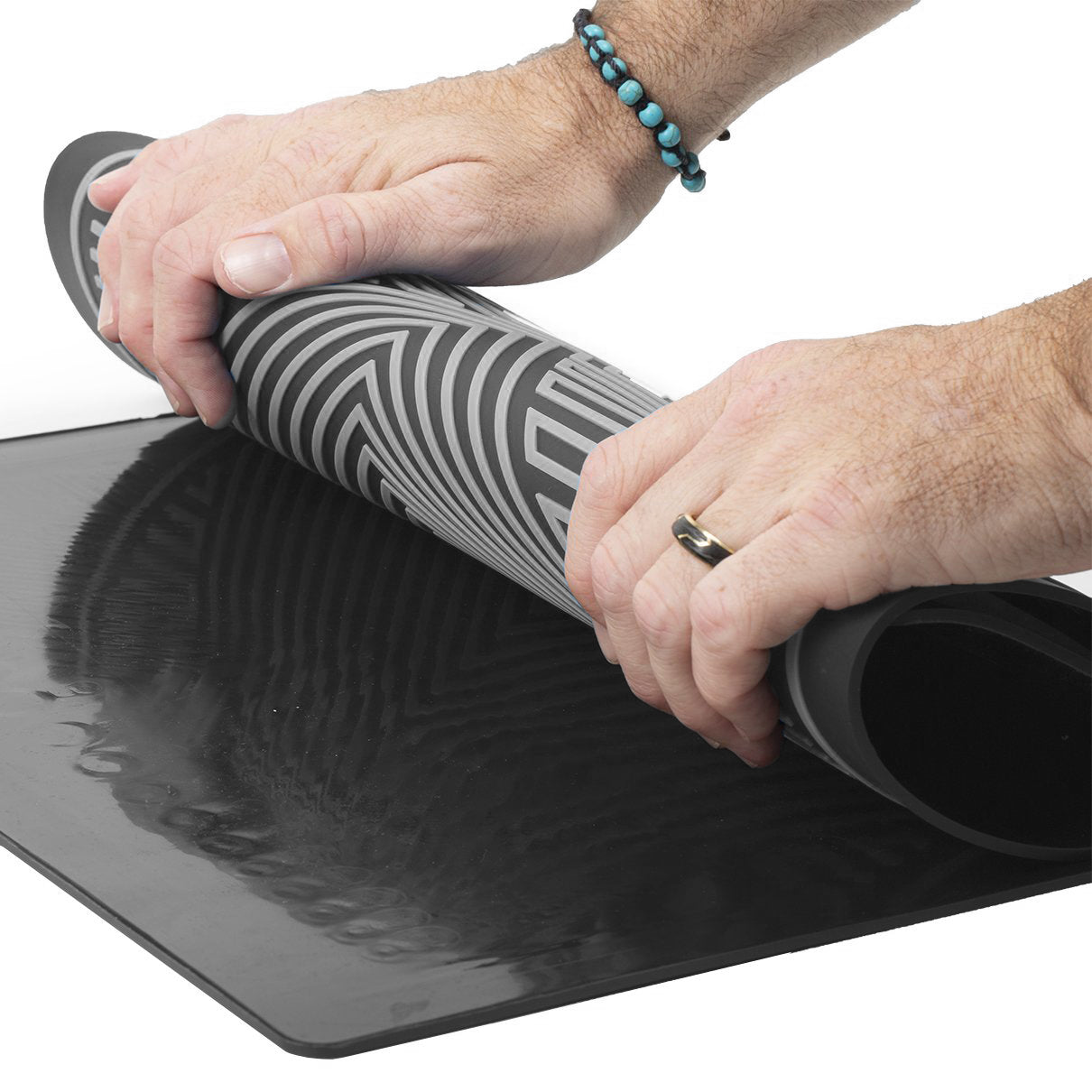 MagMat - Magnetic Tech Mat - Black/Grey | HK Army