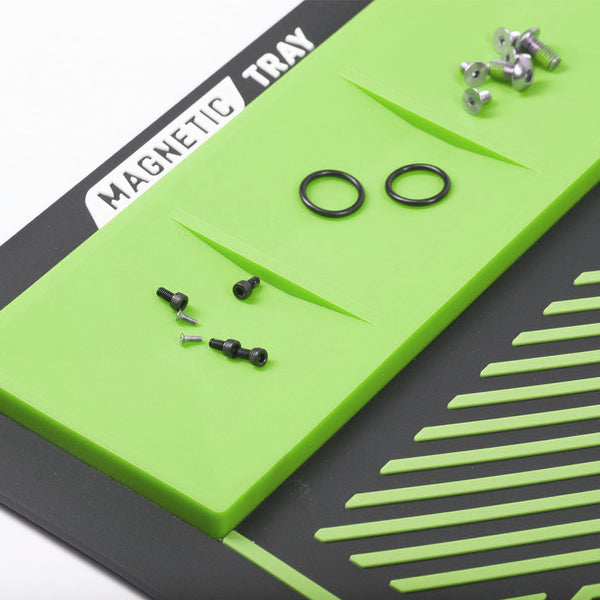 MagMat - Magnetic Tech Mat - Black/Neon Green