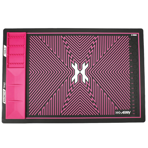 MagMat - Magnetic Tech Mat - Black/Neon Pink