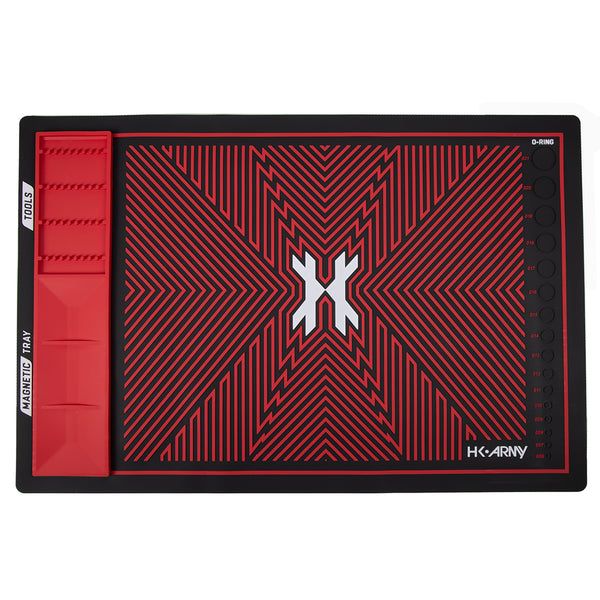 MagMat - Magnetic Tech Mat - Black/Red