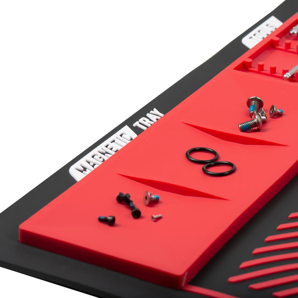 MagMat - Magnetic Tech Mat - Black/Red