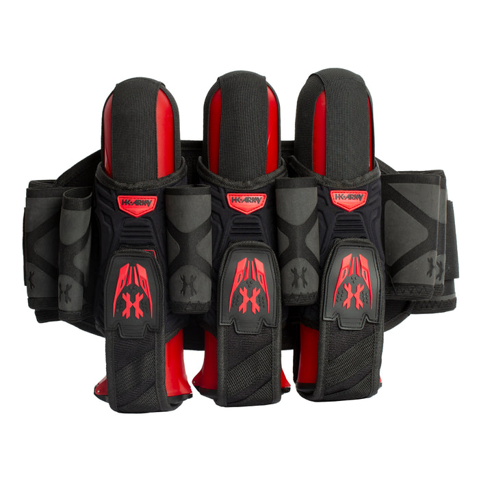 Pack Harnais Paintball HK Army Magtek 3+2, Noir/bleu, Neuf