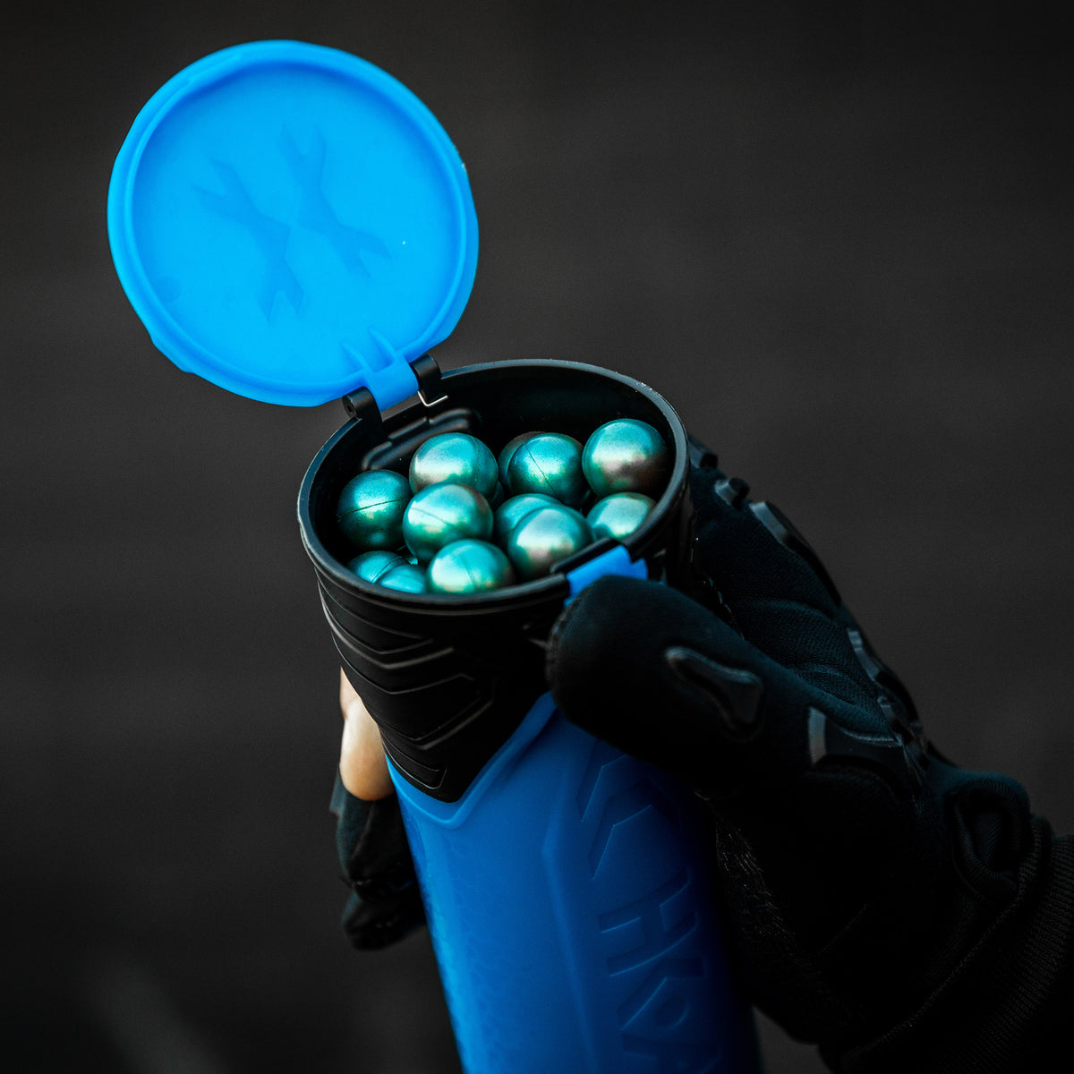 Lockd Pod MaxLock Pods - Lock Lid 185 Rounds - Cobalt 6-Pack | HK Army