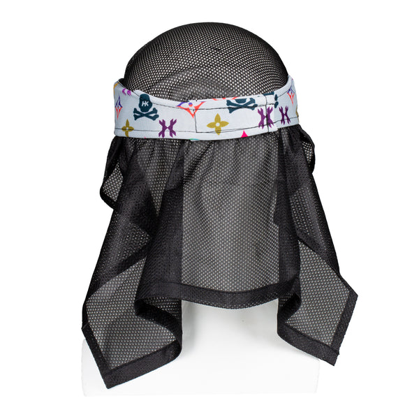Monogram Bone/Multi - Headwrap