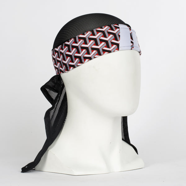 MR. H Stahk Red Headwrap