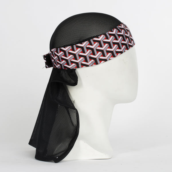 MR. H Stahk Red Headwrap