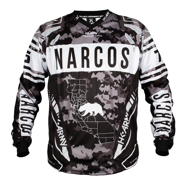 Maillot de paintball Freeline Army NEUF - infâme noir/gris - petit Maillot de paintball Freeline Army NEUF - infâme noir/gris - petit