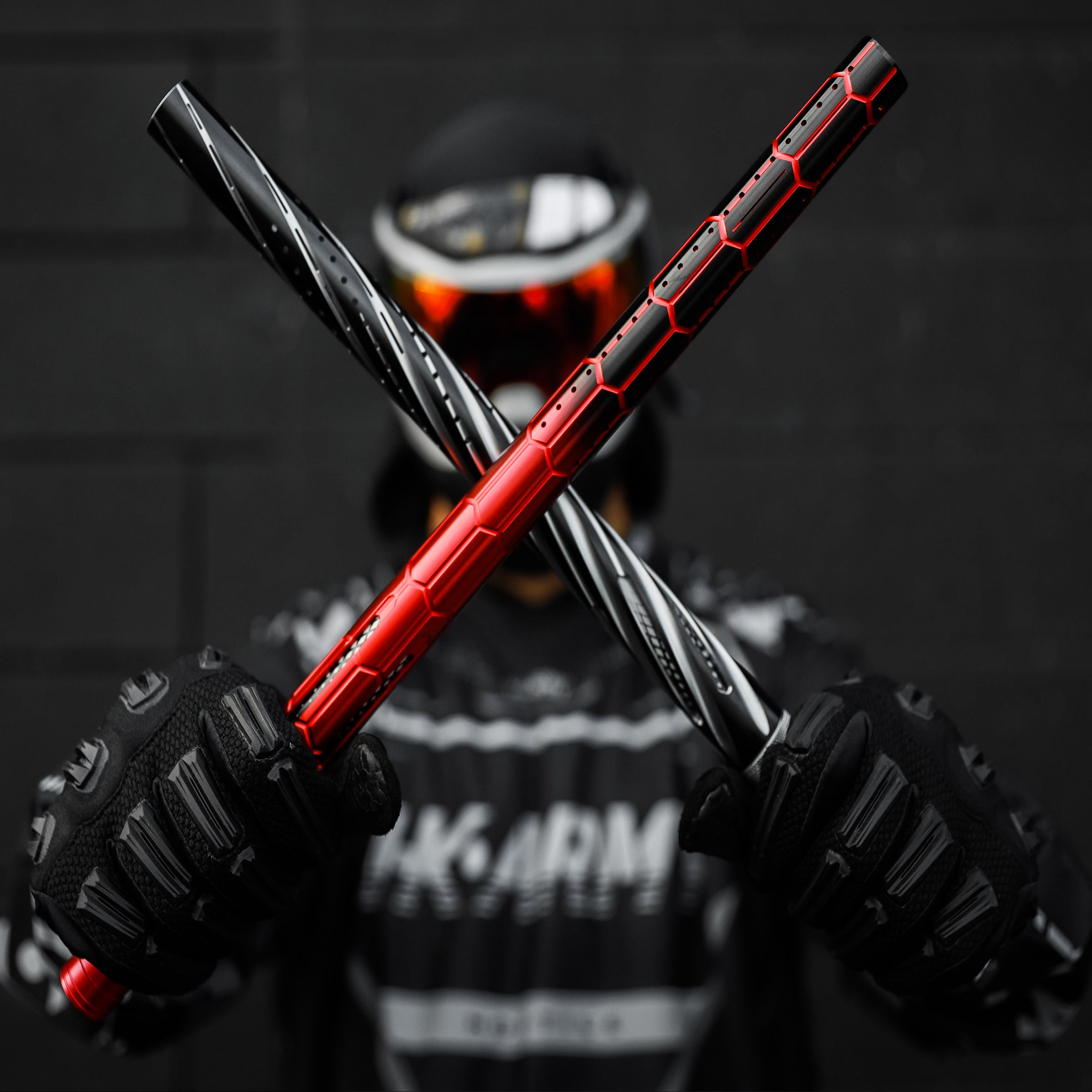 LAZR Elite Nexus Barrel Tip - Red/Black Fade | HK Army