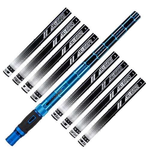 LAZR Elite Nexus Barrel Kit - 15" Blue/Black Black Inserts - Cocker Threads
