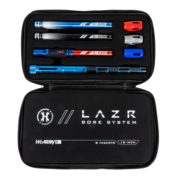 LAZR Elite Nexus Barrel Kit - 15" Blue/Black Colored Inserts - Cocker Threads