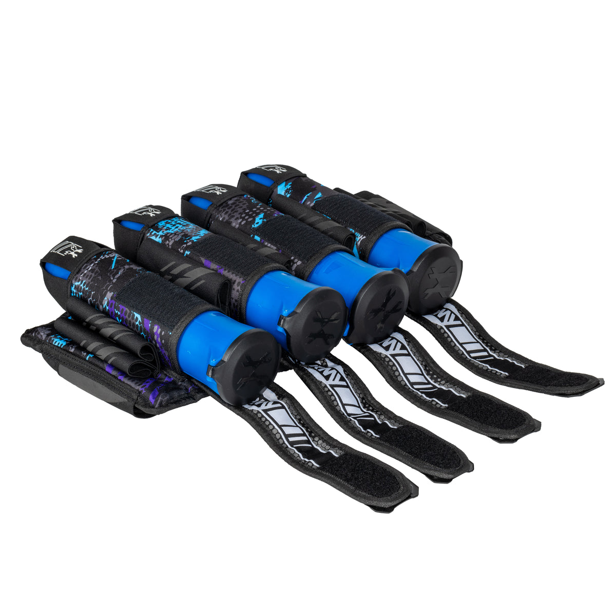 Imbracatura HK Army Eject 4+3+4 Per Paintball – Nera/verde Elettrico, Pacchi Baccello - Foto 5