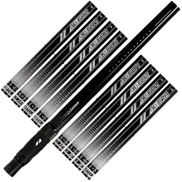 LAZR Barrel Kit - Polish Black - Black Inserts - Cocker Threads