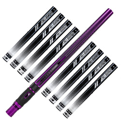 LAZR Elite Nova Barrel Kit - 15" Purple/Black - Black Inserts - Cocker Threads