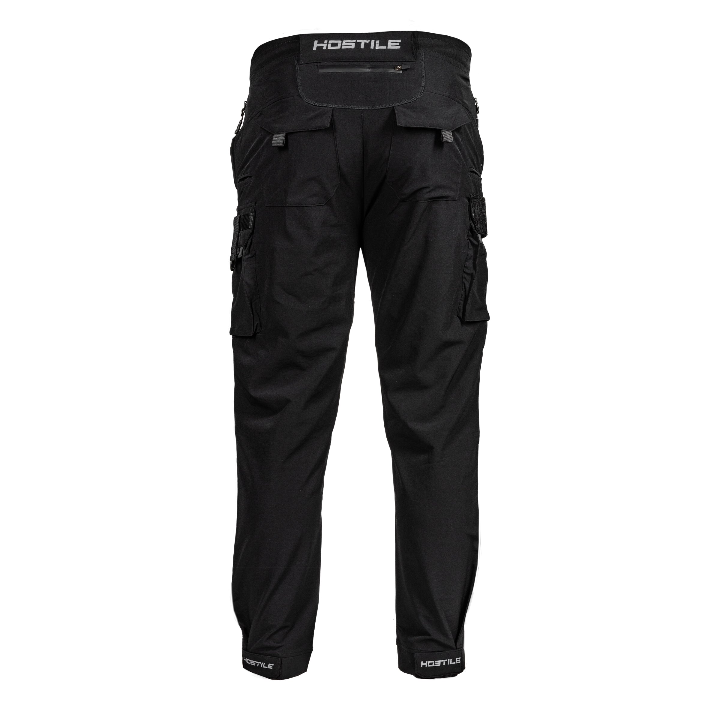 Men's Black Combat Cargo Tactical Work Trousers Wild 8 Pocket Casual Army  Military Pant -