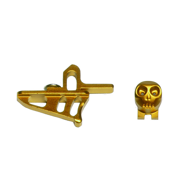 Skeleton Power Button + Release Trigger LTR/Rotor Kit - Gold