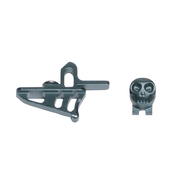 Skeleton Power Button + Release Trigger LTR/Rotor Kit - Pewter