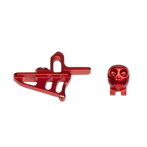 Skeleton Power Button + Release Trigger LTR/Rotor Kit - Red