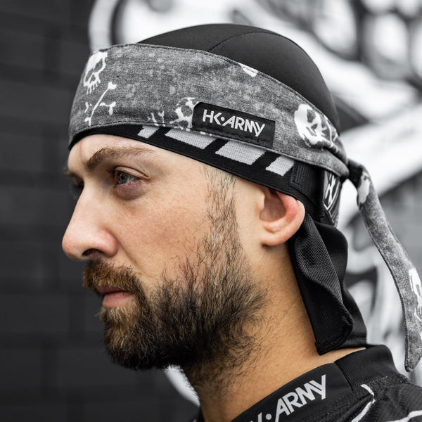 Skull Wrap - Black/White