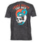 Snake Killer - T-Shirt - Black Acid Wash