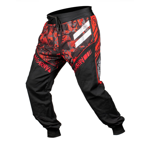 Pantaloni HK Army HSTL HUSTLE Paintball – Rosso Taglia Large – Nuovi Originali