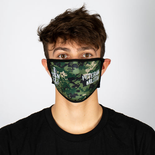 US Navy - Veteran Militia - Anti-dust Face Mask