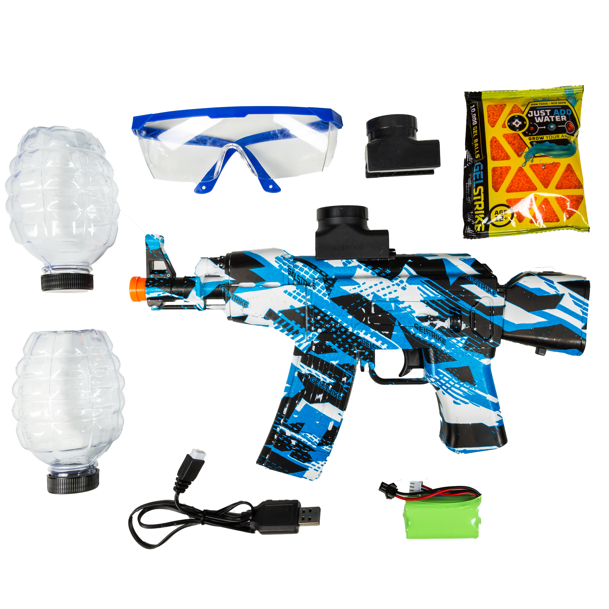 Apex AK Rapid Blaster - GelStrike - Blue | HK Army