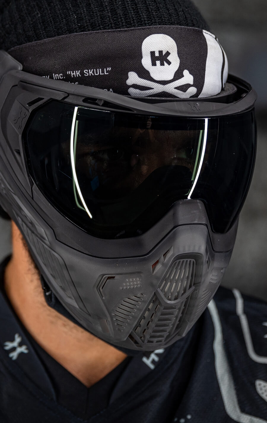 Ash SLR Goggle with Smoke Lens.