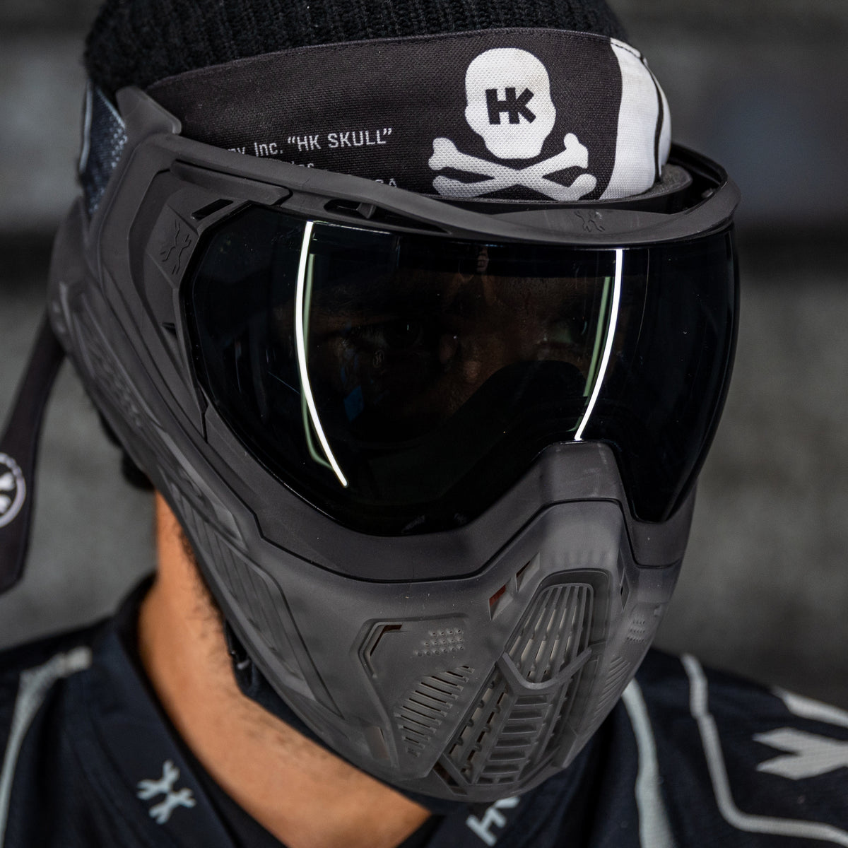 Verre de masque de paintball thermique HK Army KLR / SLR (miroir chromé Verre de masque de paintball thermique HK Army KLR / SLR (miroir chromé