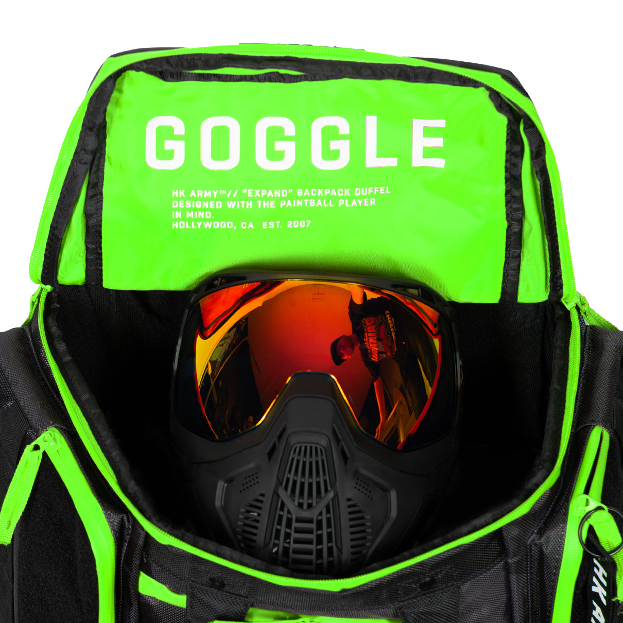 Expand 35L - Backpack - Shroud Black/Green | HK Army