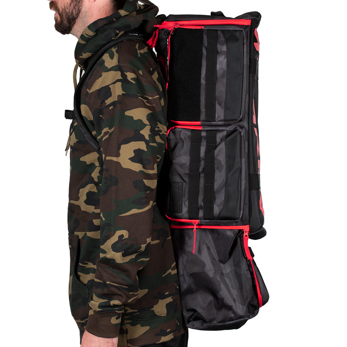 Hk Army Expand Backpack Gearbag Shroud Black/Red