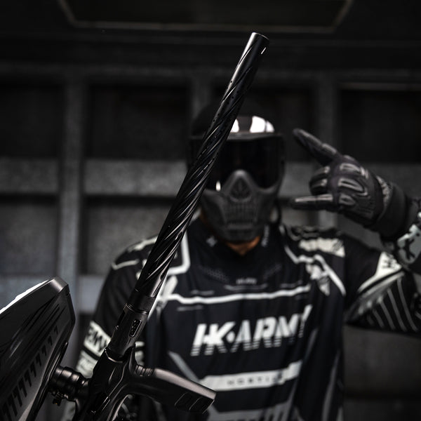 LAZR Elite Orbit Barrel Kit - 15" Dust Black/Black Inserts - Cocker Threads