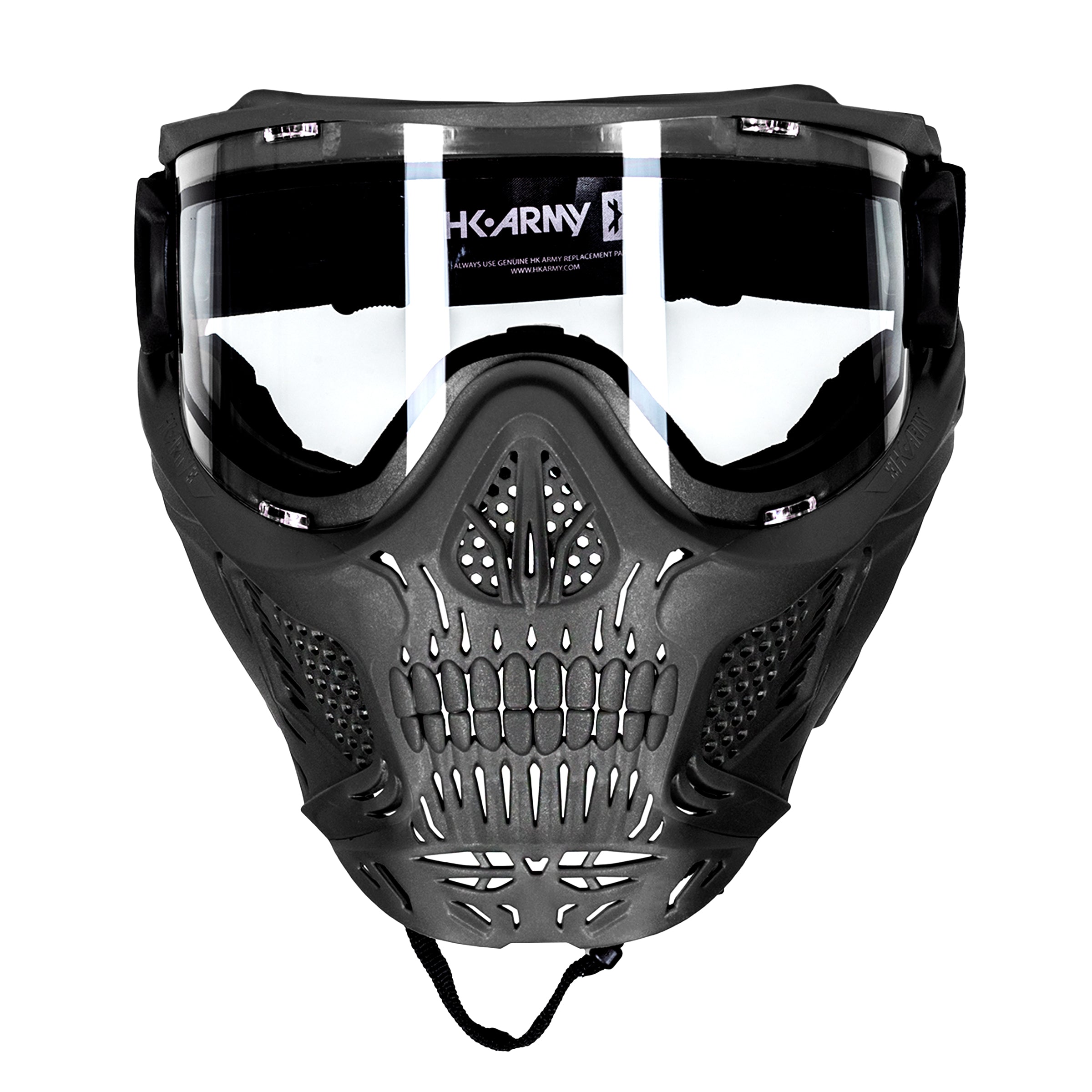 HSTL® Skull Goggle - Black w/ Clear Lens | HK Army