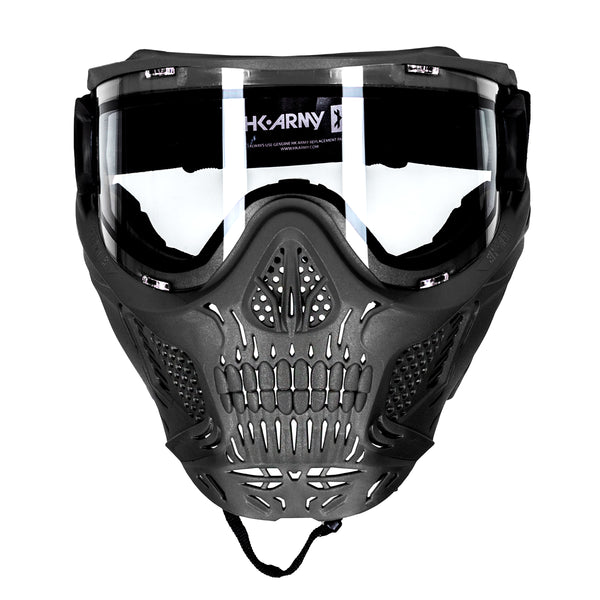 HSTL® Skull Goggle - Black w/ Clear Lens